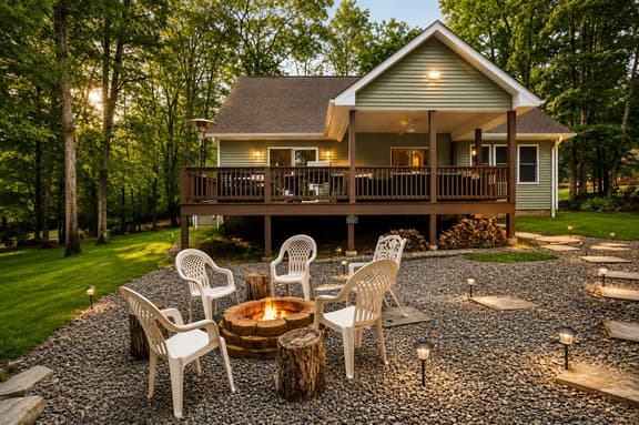Serenity Cottage Deck, Game Room & Fire Pit near Narrowsburg - Image 1